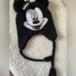 Kids Black and White Cartoon Character Hat